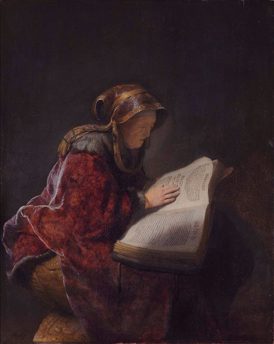 5 Rembrandt Profetes Hanna