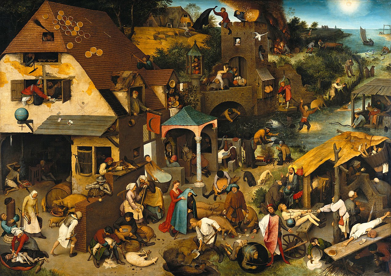5 Pieter Brueghel De Oude Nederlandse Spreekwoorden